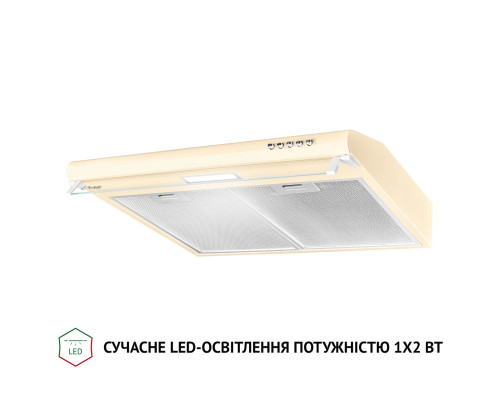 Витяжка плоска Perfelli PL 6144 IV LED ( УТ000003200 )
