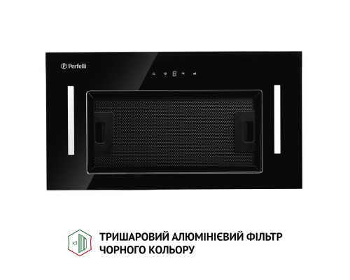 Витяжка повновбудована Perfelli BIS 5884 BL 1200 LED