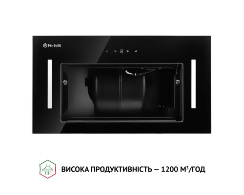 Витяжка повновбудована Perfelli BIS 5884 BL 1200 LED