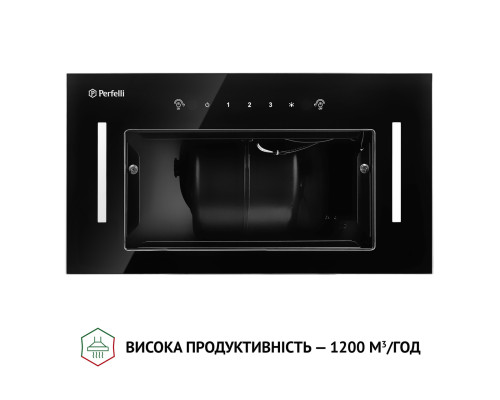 Витяжка повновбудована Perfelli BIS 58844 BL 1200 LED ( УТ000003217 )