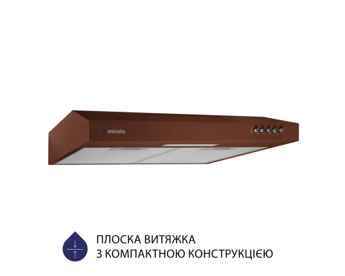 Витяжка плоска Minola HPL 513 BR ( УТ000003317 )