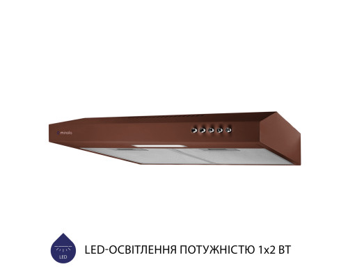Витяжка плоска Minola HPL 513 BR ( УТ000003317 )