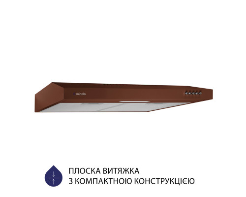 Витяжка плоска Minola HPL 613 BR ( УТ000003320 )