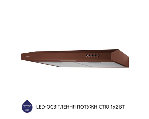 Витяжка плоска Minola HPL 613 BR ( УТ000003320 )