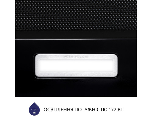 Витяжка телескопічна Minola HTLS 6634 BLF 1000 LED GLASS ( УТ000003250 )