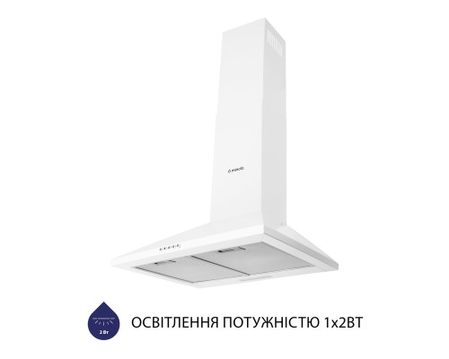 Витяжка купольна Minola HK 5614 WH 1000 LED ( УТ000003326 )