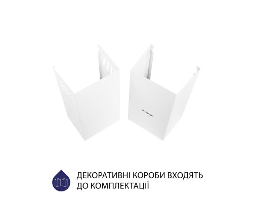 Витяжка купольна Minola HK 5614 WH 1000 LED ( УТ000003326 )
