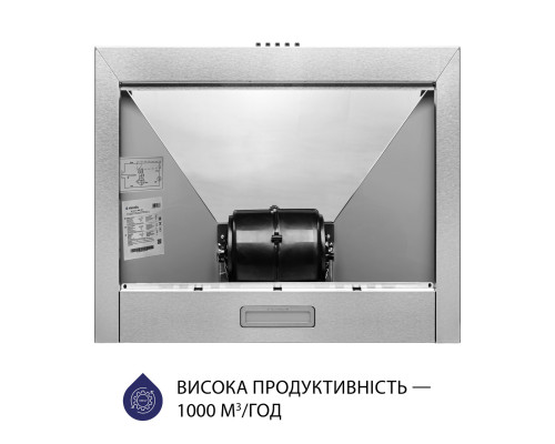 Витяжка купольна Minola HK 6614 I 1000 LED ( УТ000003327 )