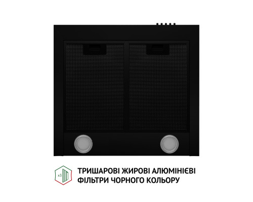 Витяжка купольна Perfelli K 5210 BL 700 LED ( УТ000003331 )