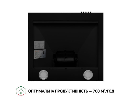 Витяжка купольна Perfelli K 5210 BL 700 LED ( УТ000003331 )