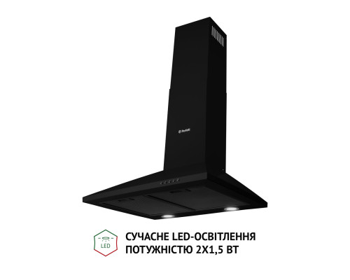 Витяжка купольна Perfelli K 6210 BL 700 LED ( УТ000003334 )