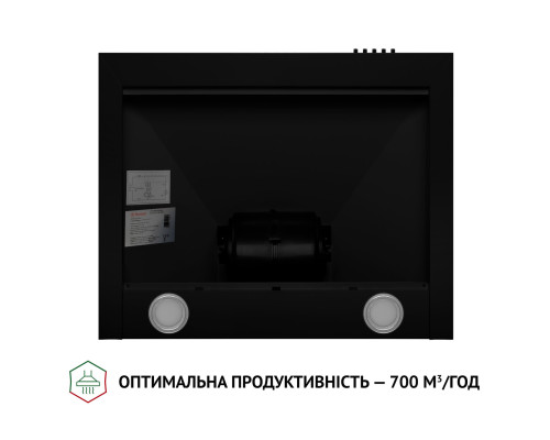 Витяжка купольна Perfelli K 6210 BL 700 LED ( УТ000003334 )