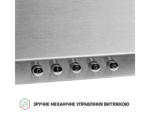 Витяжка купольна Perfelli K 6210 I 700 LED ( УТ000003333 )