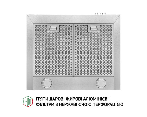 Витяжка купольна Perfelli K 6210 I 700 LED ( УТ000003333 )