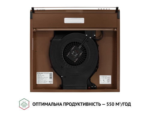 Витяжка плоска Perfelli PL 5144 Dark BR LED ( УТ000003358 )