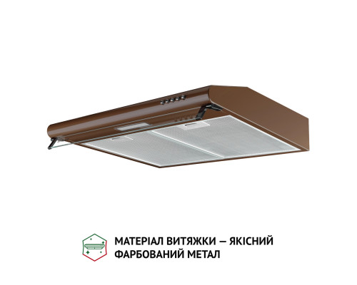 Витяжка плоска Perfelli PL 6144 Dark BR LED ( УТ000003357 )