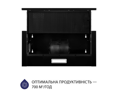 Витяжка телескопічна Minola HTL 6214 BLF 700 LED ( УТ000003359 )