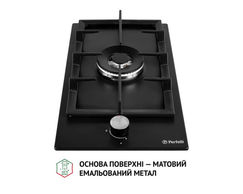 Поверхня газова Domino на металі Perfelli HGM 31404 BL