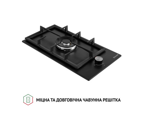 Поверхня газова Domino на металі Perfelli HGM 31404 BL