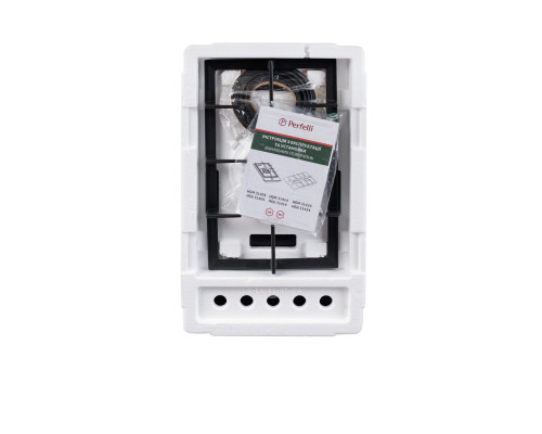 Поверхня газова Domino на металі Perfelli HGM 31404 BL