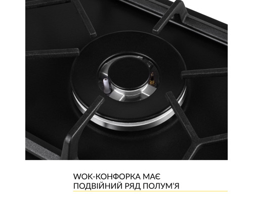 Поверхня газова Domino на металі WEILOR GM W 314 BL ( УТ000003581 )