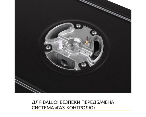 Поверхня газова Domino на металі WEILOR GM W 314 BL ( УТ000003581 )
