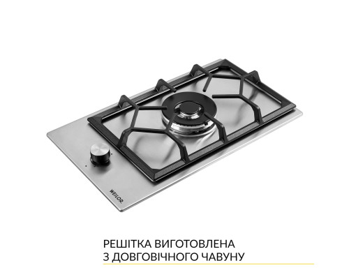 Поверхня газова Domino на металі WEILOR GM W 314 SS ( УТ000003582 )