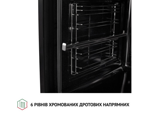 Духова шафа електрична PERFELLI DIAMOND 6D10N INOX ( УТ000003625 )