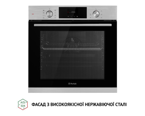 Духова шафа електрична PERFELLI DIAMOND 6D8L INOX ( УТ000003622 )