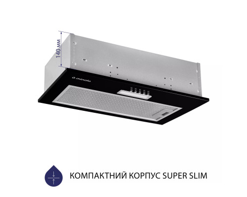 Витяжка повновбудована Minola HBI 5025 BL LED ( УТ000003471 )
