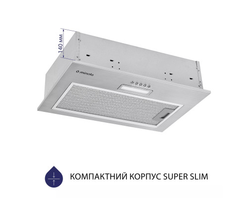 Витяжка повновбудована Minola HBI 5025 I LED ( УТ000003470 )