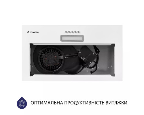 Витяжка повновбудована Minola HBI 5025 WH LED ( УТ000003472 )
