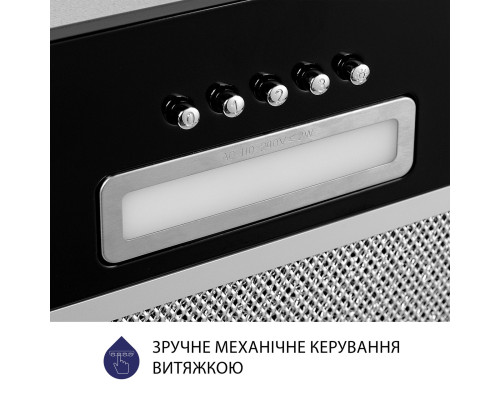 Витяжка повновбудована Minola HBI 5614 BL 1000 LED ( УТ000003468 )