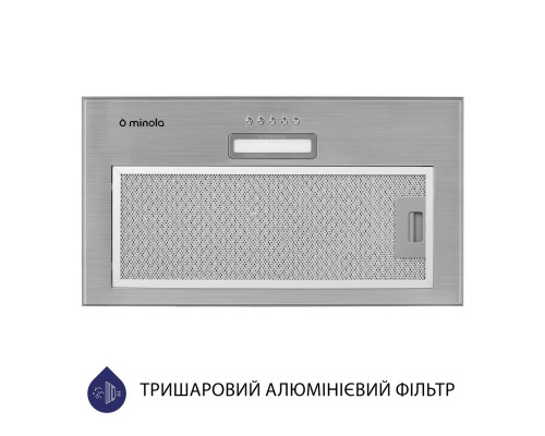 Витяжка повновбудована Minola HBI 5614 I 1000 LED