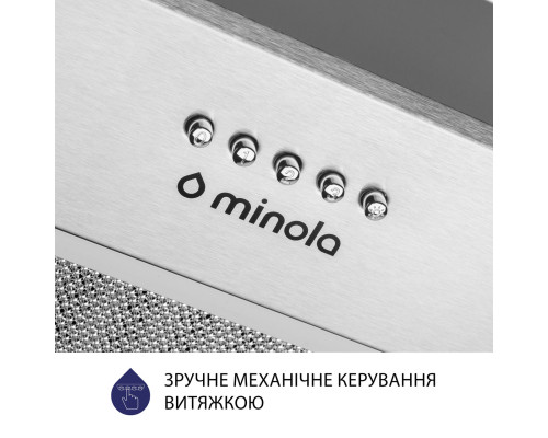 Витяжка повновбудована Minola HBI 5722 I 1200 LED ( УТ000003474 )