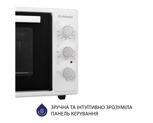Електрична піч Minola FOE 4815 WH ( УТ000003432 )