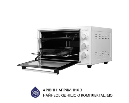 Електрична піч Minola FOE 4815 WH ( УТ000003432 )