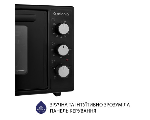 Електрична піч Minola FOEV 4815 BL