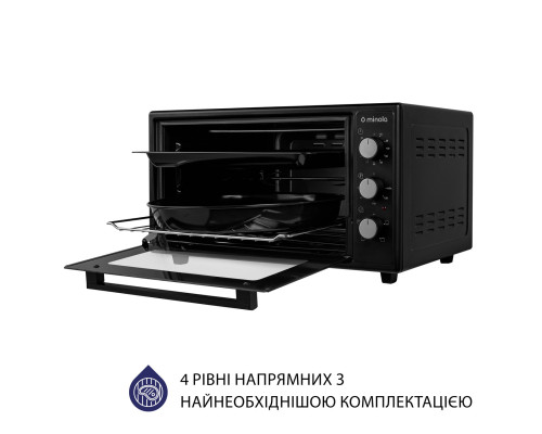 Електрична піч Minola FOEV 4815 BL