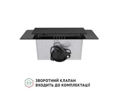 Витяжка декоративна похила Perfelli DN 6142 BL LED ( УТ000003494 )