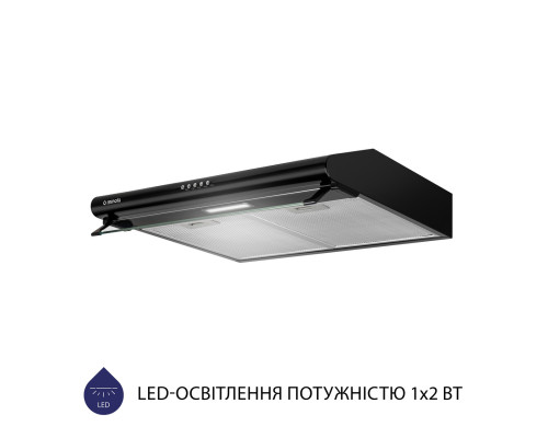 Витяжка плоска Minola HPL 615 BL ( УТ000003542 )