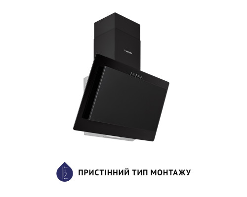 Витяжка декоративна похила Minola HDN 6124 BL LED ( УТ000003495 )