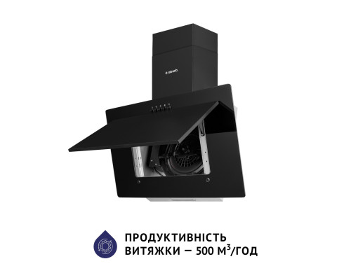 Витяжка декоративна похила Minola HDN 6124 BL LED ( УТ000003495 )