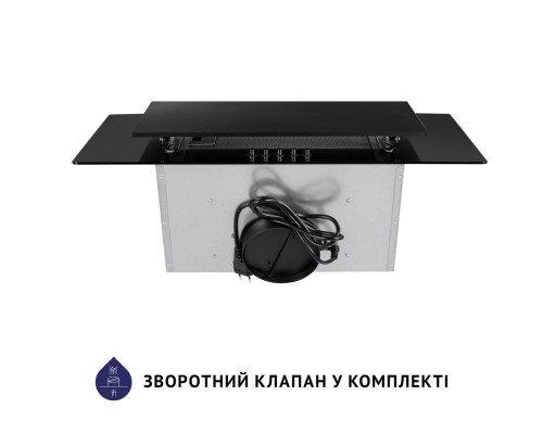 Витяжка декоративна похила Minola HDN 6124 BL LED ( УТ000003495 )