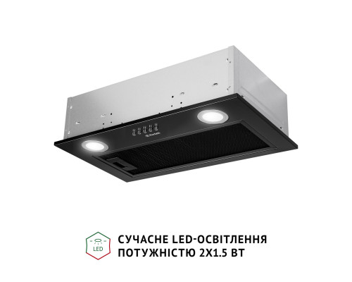 Витяжка повновбудована Perfelli BI 5022 BL LED ( УТ000003568 )