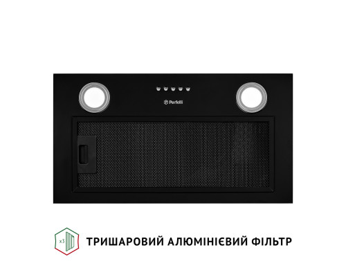 Витяжка повновбудована Perfelli BI 5022 BL LED ( УТ000003568 )