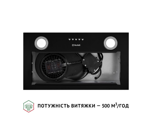 Витяжка повновбудована Perfelli BI 5022 BL LED ( УТ000003568 )