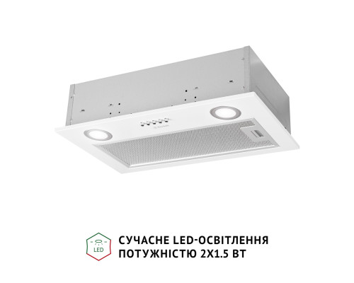 Витяжка повновбудована Perfelli BI 5022 WH LED ( УТ000003569 )