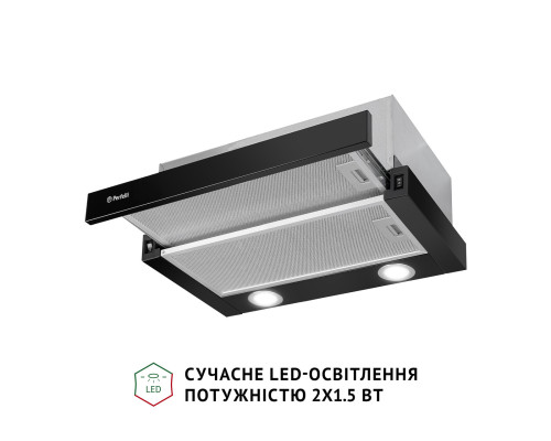 Витяжка телескопічна Perfelli TL 502 BL LED ( УТ000003574 )