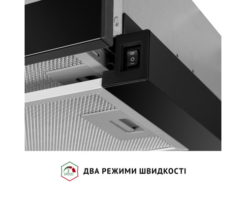 Витяжка телескопічна Perfelli TL 602 BL LED ( УТ000003571 )